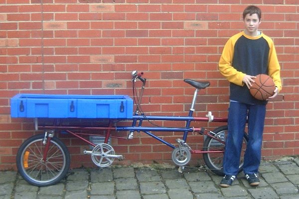 A load carrying bike